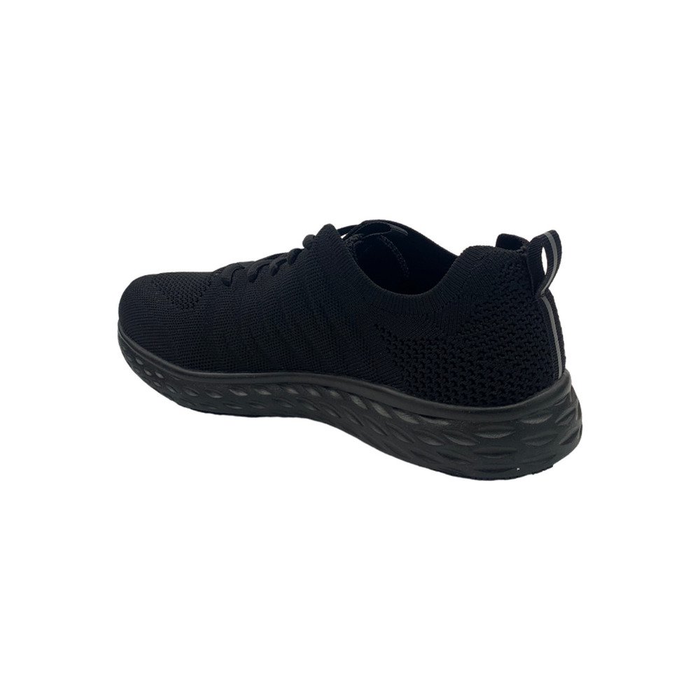 Shoe For Crews Men's Slip Resistant Sneakers Everlight Black - Wide - Picture 2 of 3